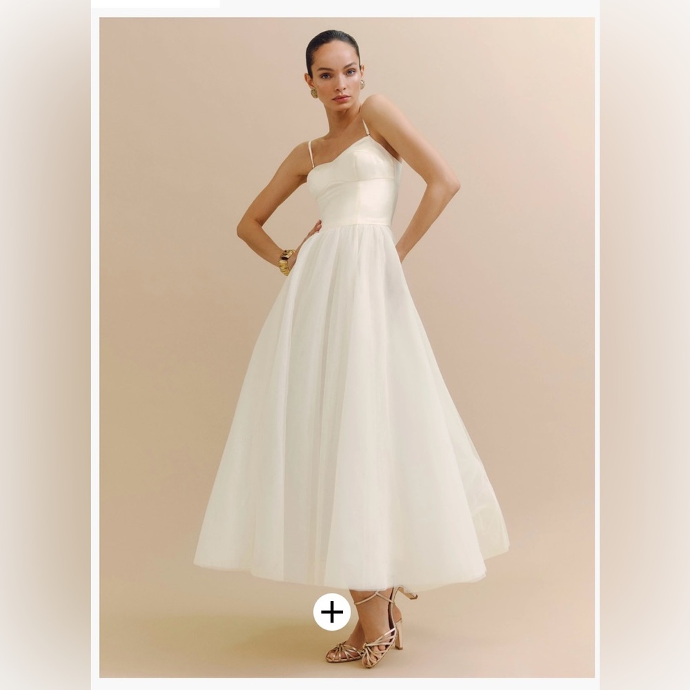 Gorgeous dress Reformation alouette flor de latte size 0